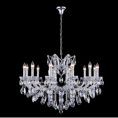 Подвесная люстра Crystal Lux Hollywood SP12 Chrome, фото 
